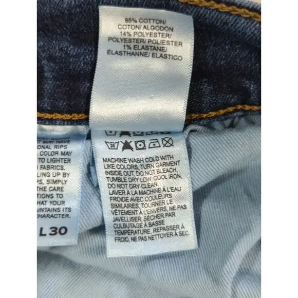 Lucky Brand 412 Athletic Slim Jeans Mens 36x30 Blue Denim Stretch Classic Fit - Picture 11 of 15